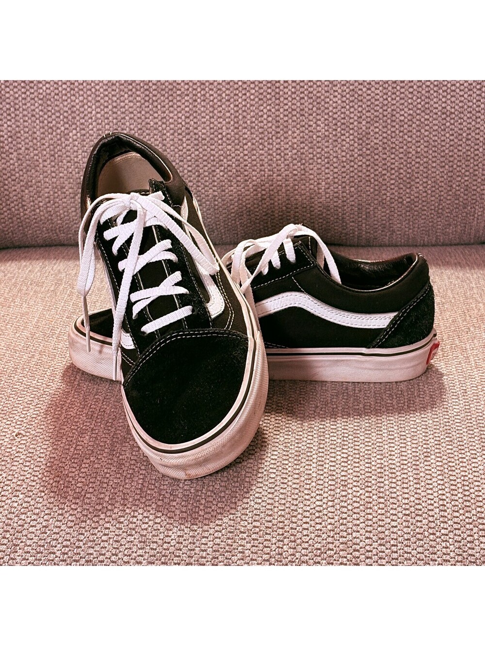 Vans Old Skool Black and White Sneakers Size 7 Men / 8.5 Women